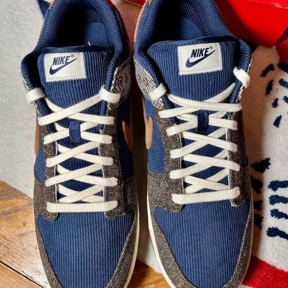 Nike Men's Blue and Brown Nike dunk sz 13 - Picture 5 of 12